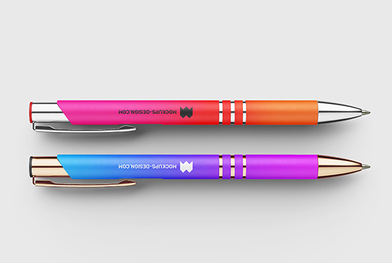 Free pen mockup