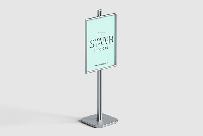 Simple stand mockup