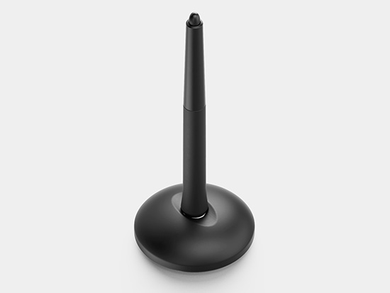 Stylus with holder graphic